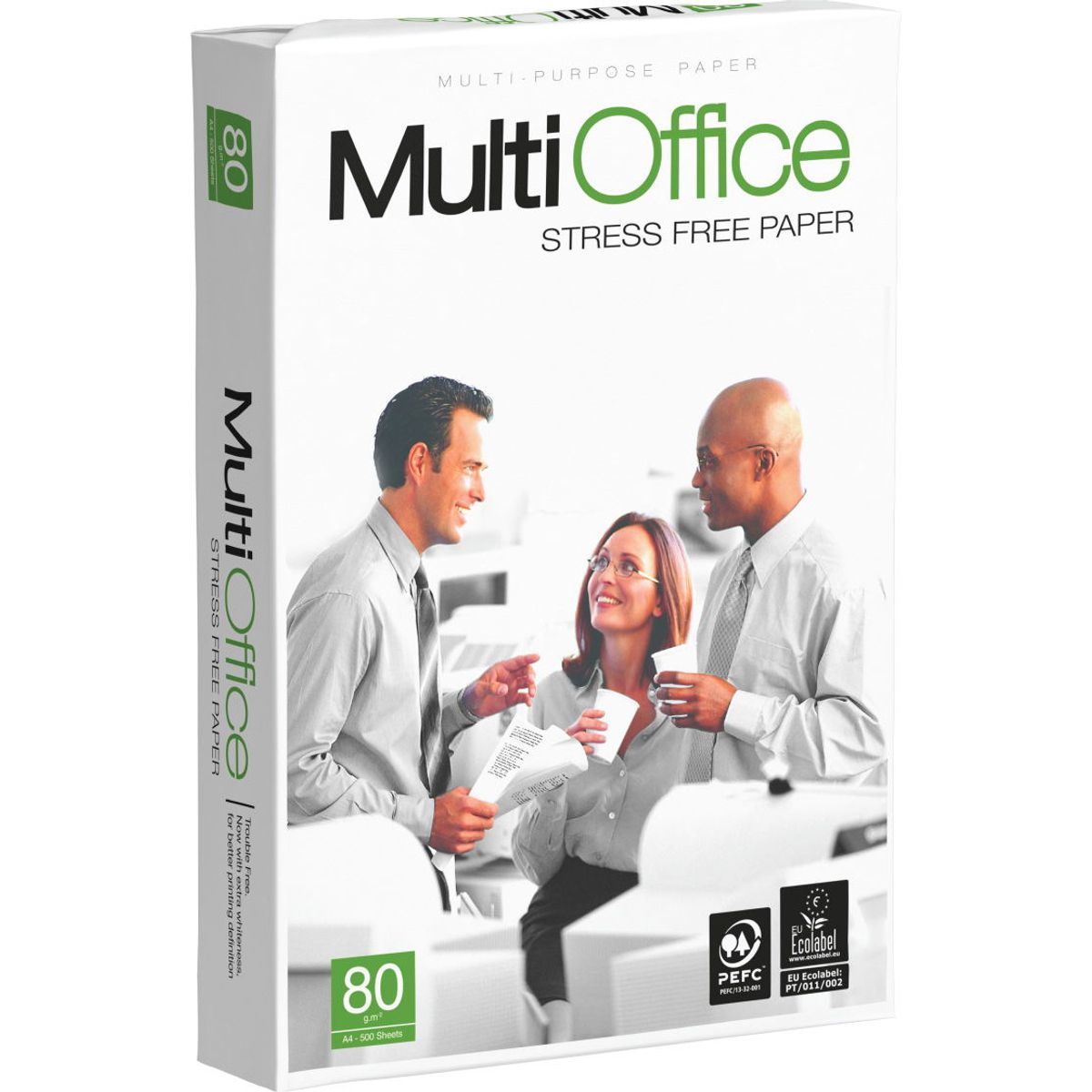 MultiOffice kopipapir A3 80g hvid 500ark