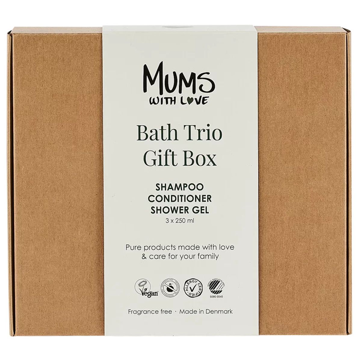 Mums With Love Bath Trio Gift Box