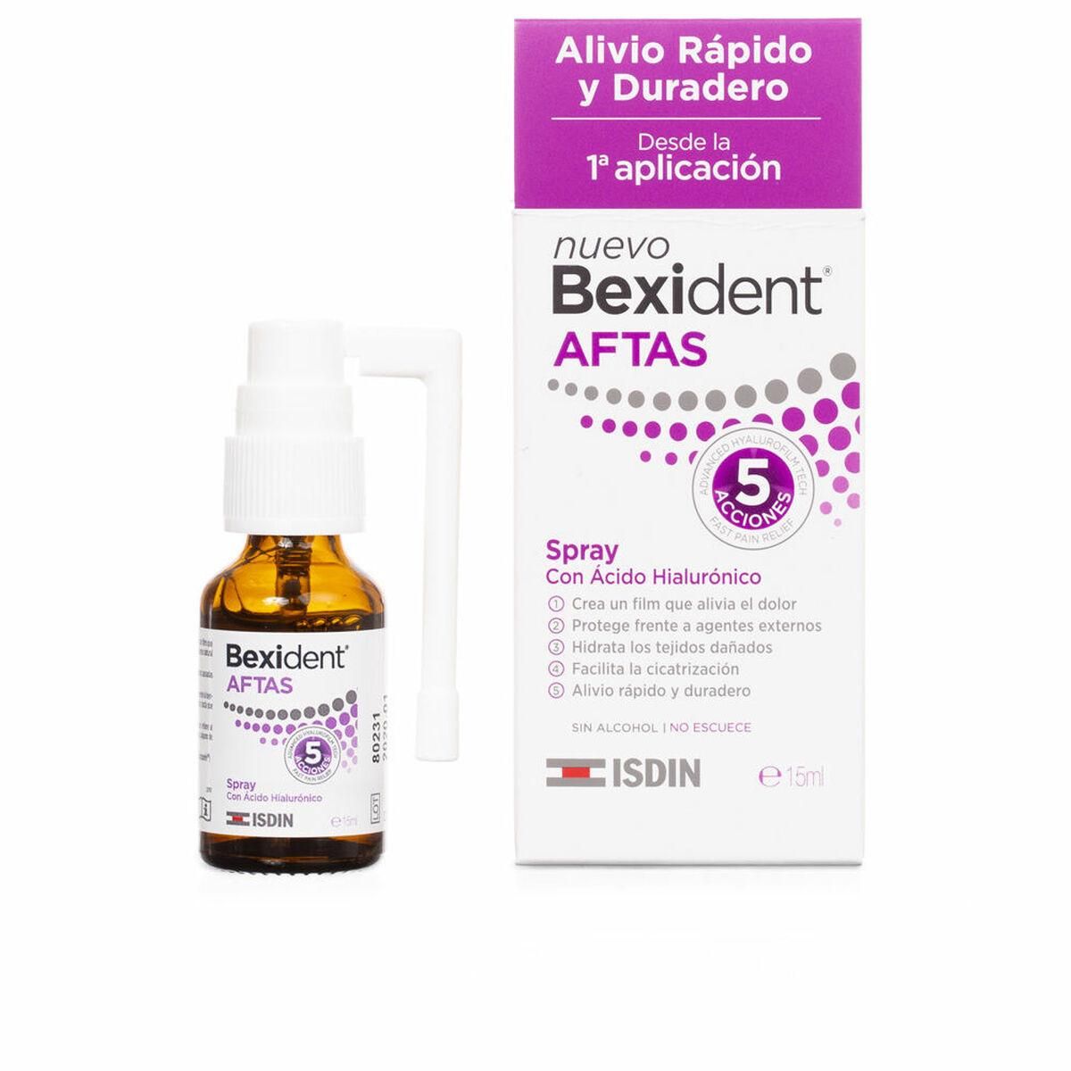 Mundskyllevand Isdin Bexident Aftas tandbeskytter (15 ml)