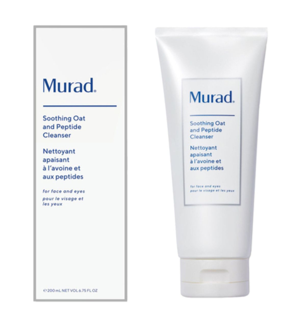 Murad ExaSoothe Soothing Oat and Peptide Cleanser, 200ml.