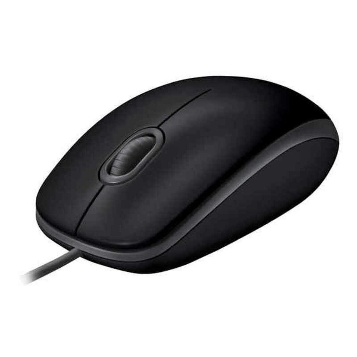 Mus Logitech B110 Silent Sort 1000 dpi