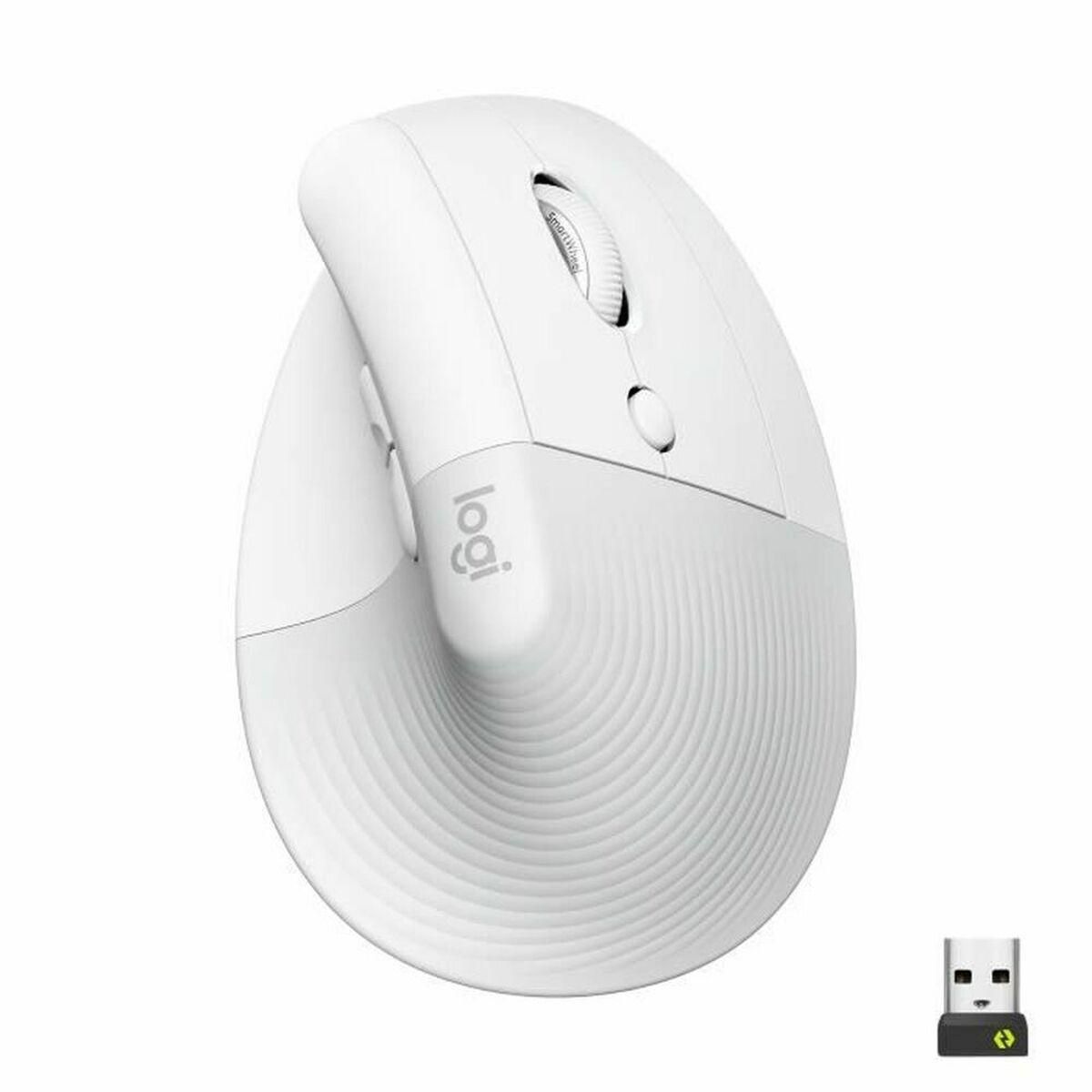 Mus Logitech Lift Hvid