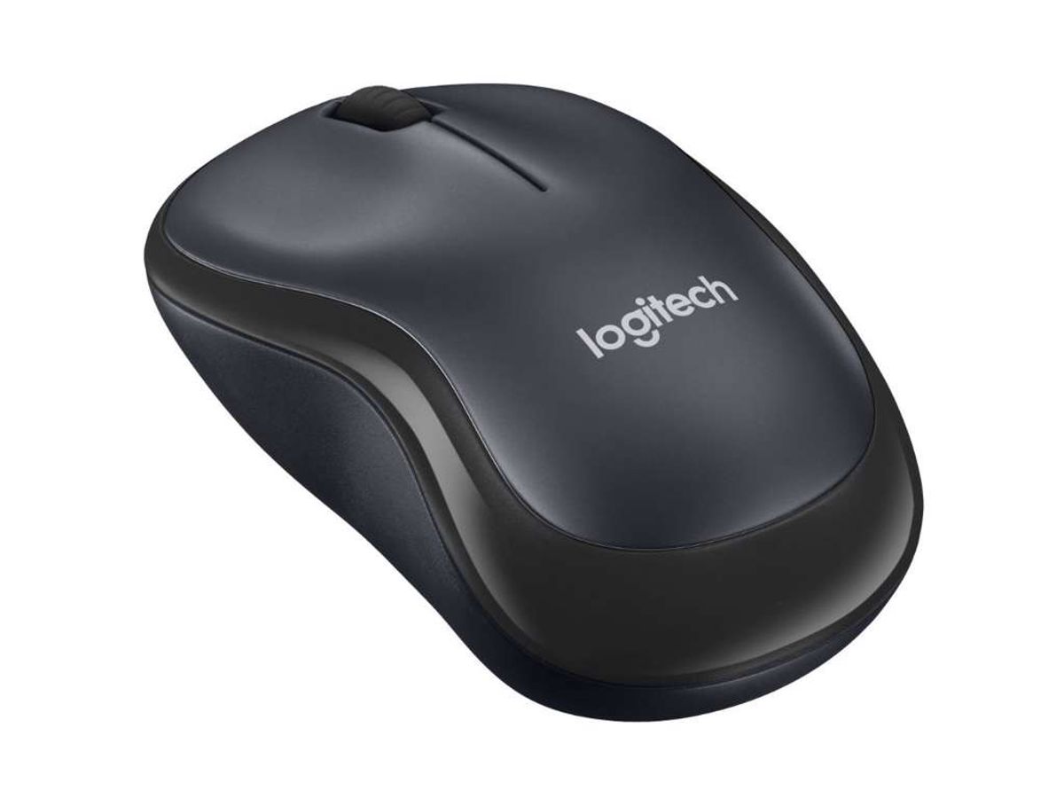 Mus Logitech M220 Silent Charcoal Black Trådløs