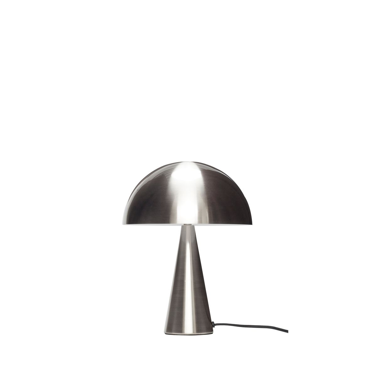 Mush Bordlampe Mini Nikkel - ø25xh33cm