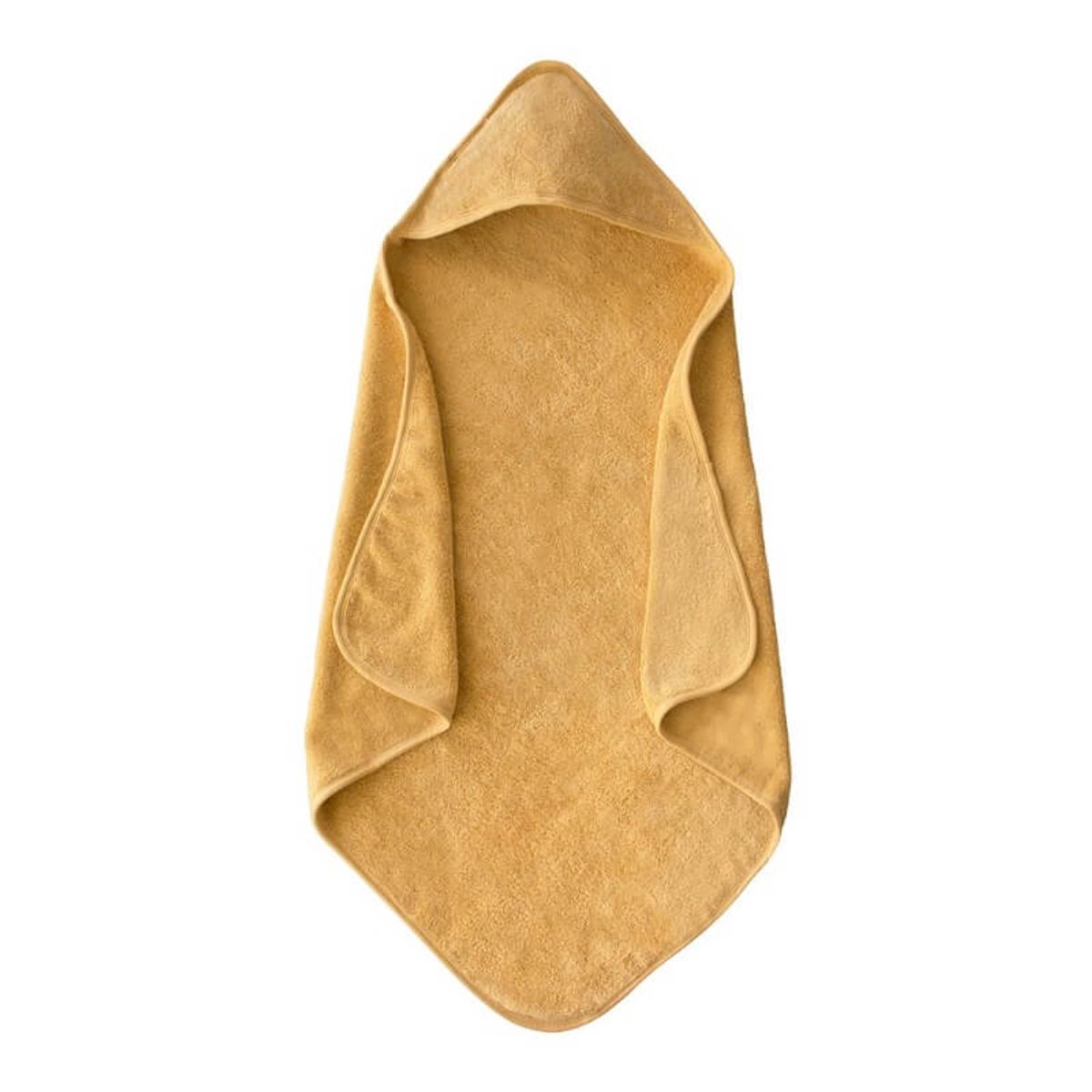 Mushie - Baby Hooded Towel Badeslag - Fall Yellow