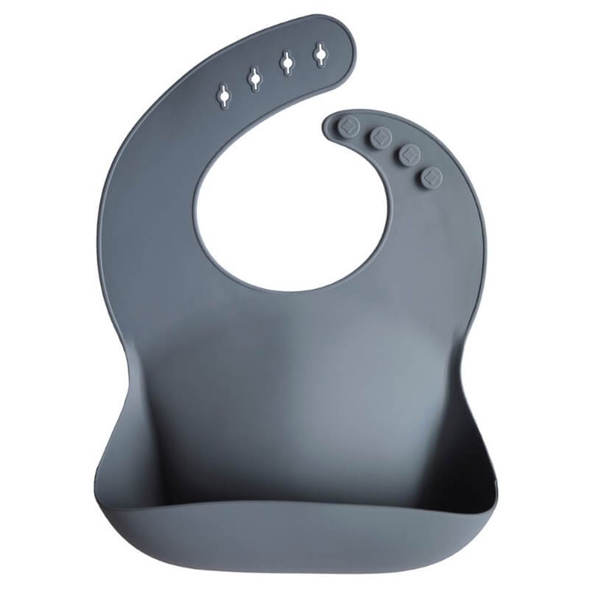 Mushie - Silicone Bib Spisesmæk - Tradewinds - One Size