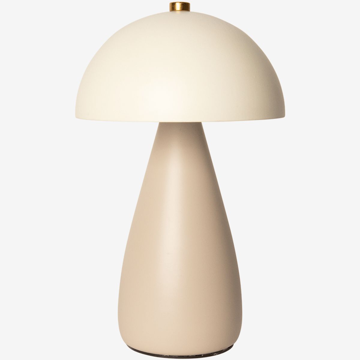 Mushroom LED lampe, Beige / creme