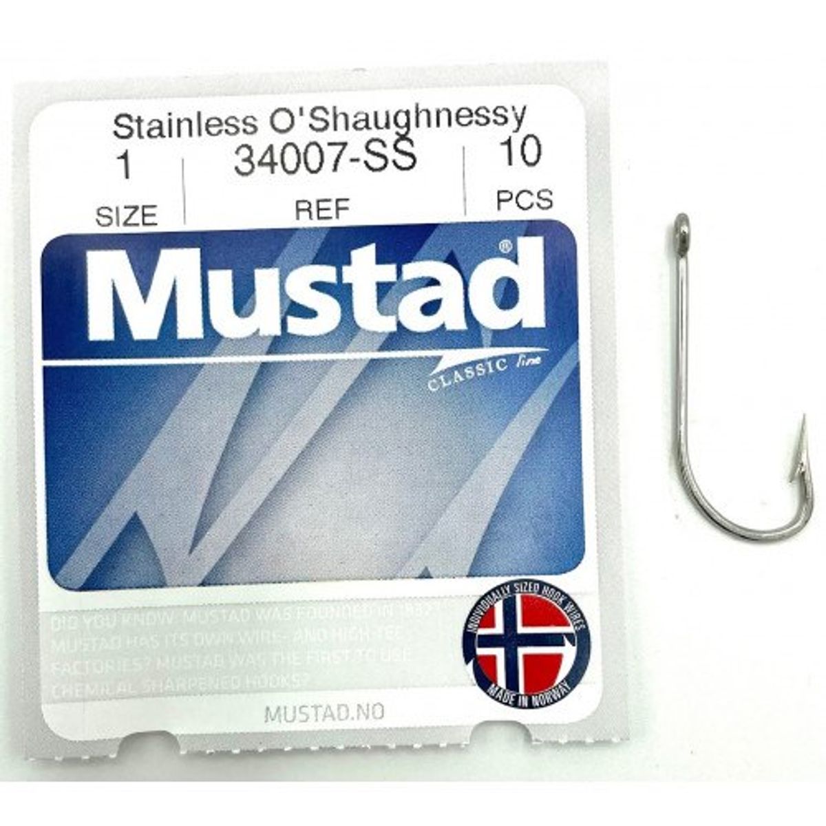 Mustad 34007 10stk