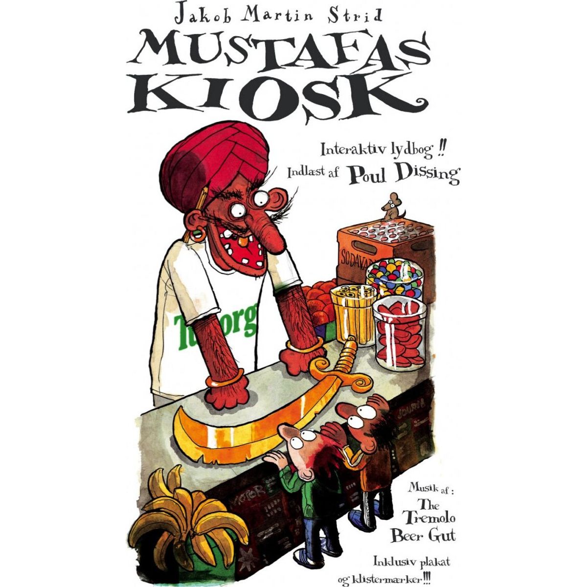 Mustafas Kiosk - Jakob Martin Strid - Cd Lydbog