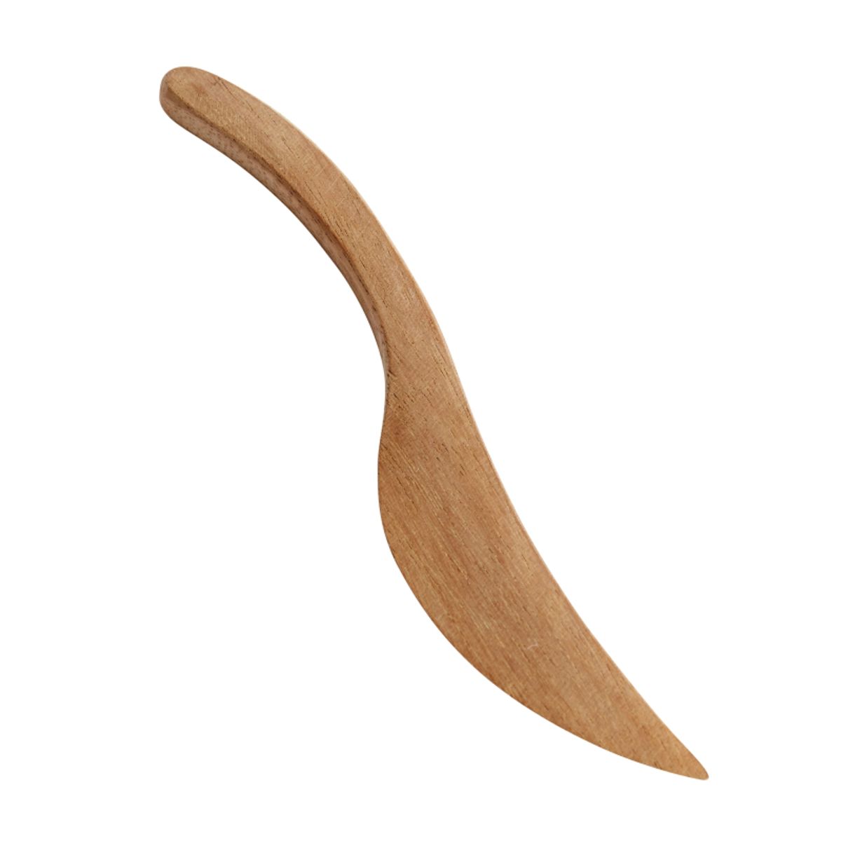 Muubs - Smørkniv - Natur Teak - L 16 Cm.