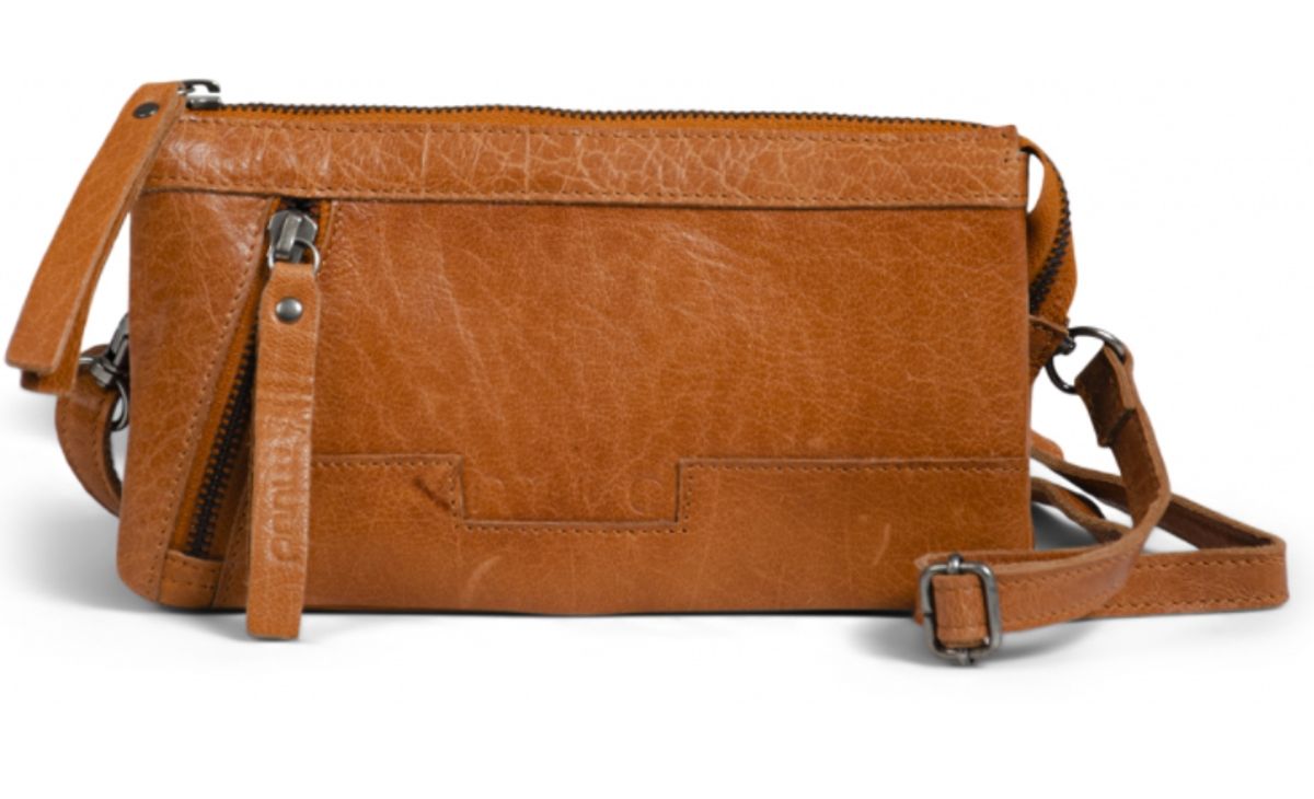 muud Riga clutch, læder, Whisky