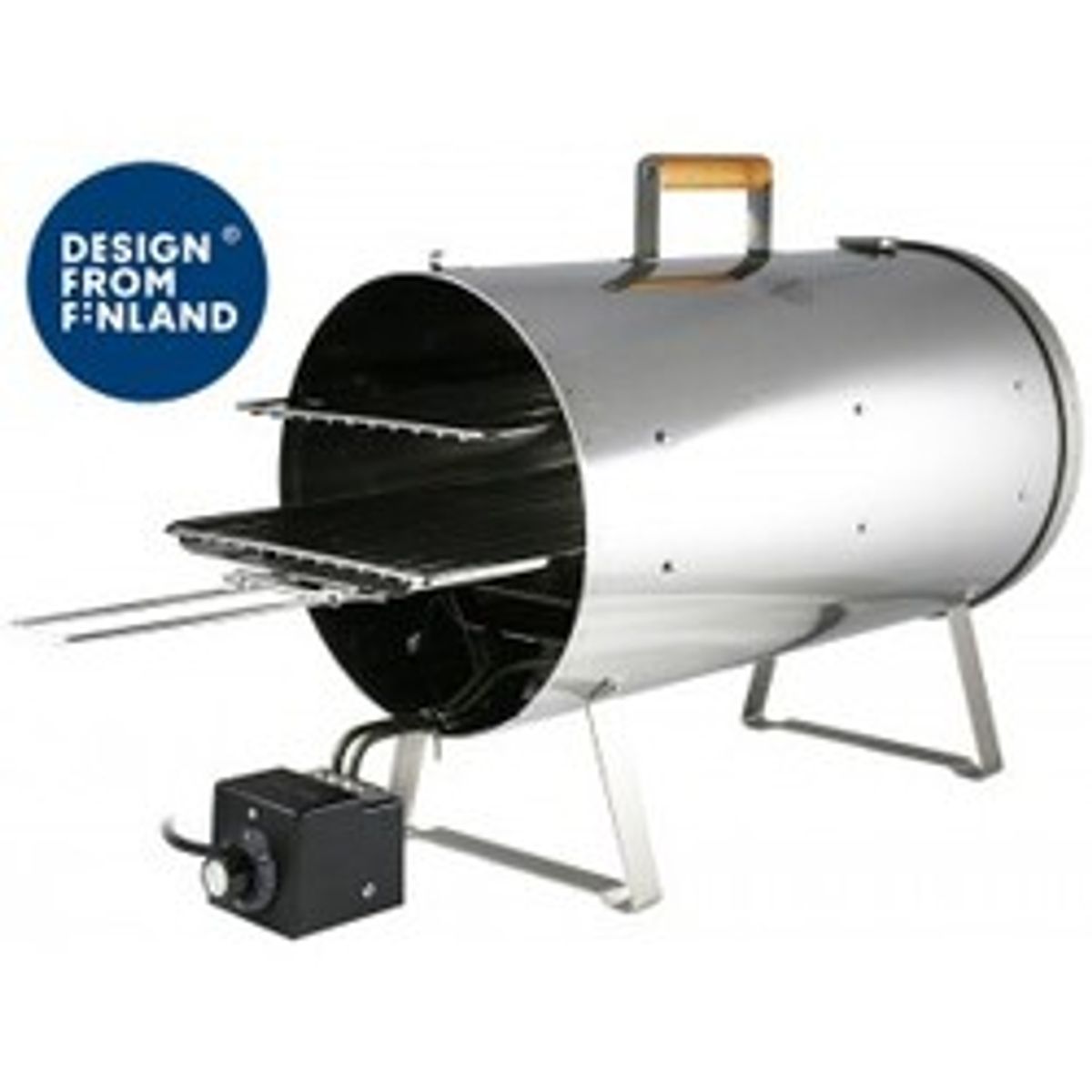 Muurikka Electric Smoking Oven Pro 1200w With Cov - Stk. - Str. Stk. - Ovn