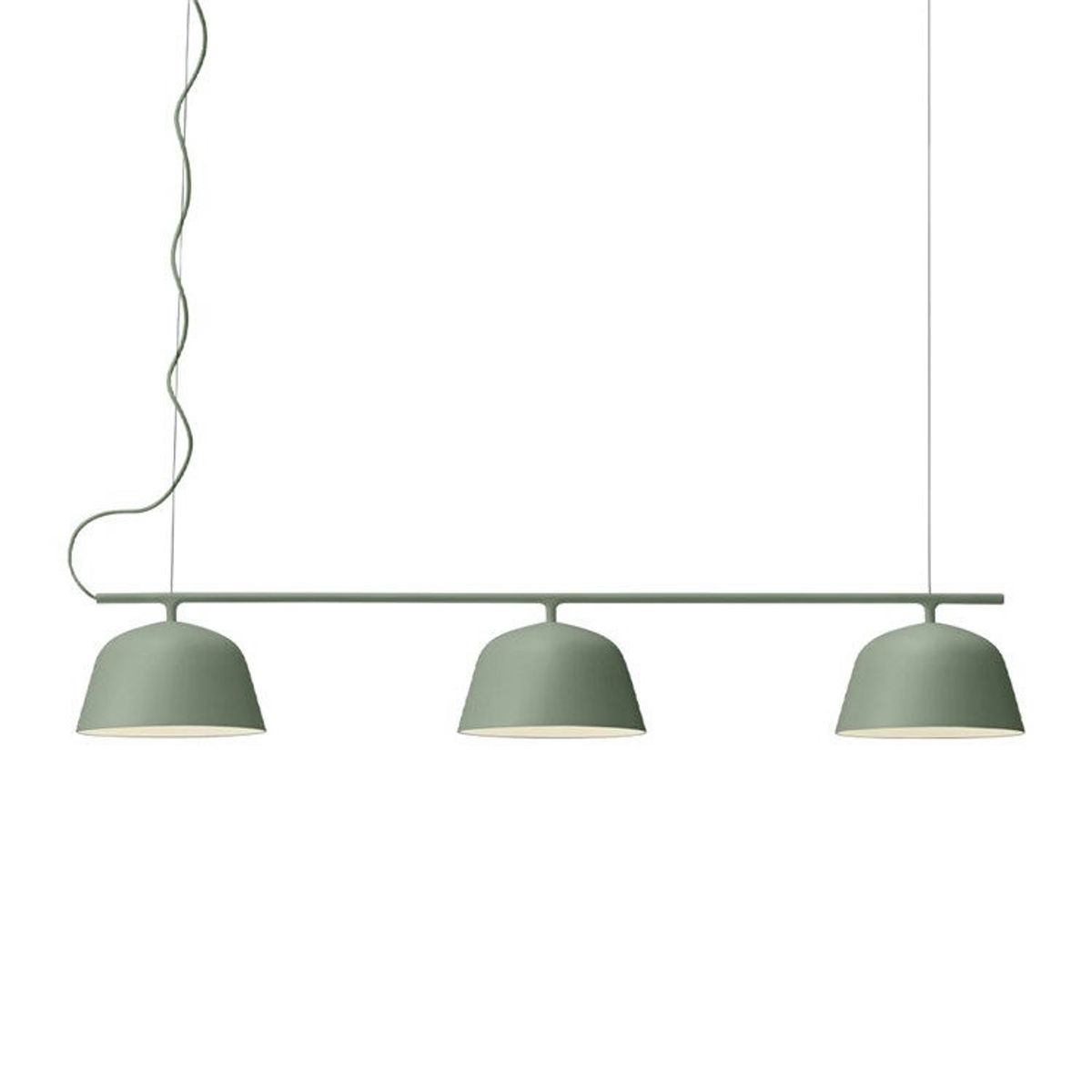 Muuto Ambit Rail Loftlampe Dusty Green