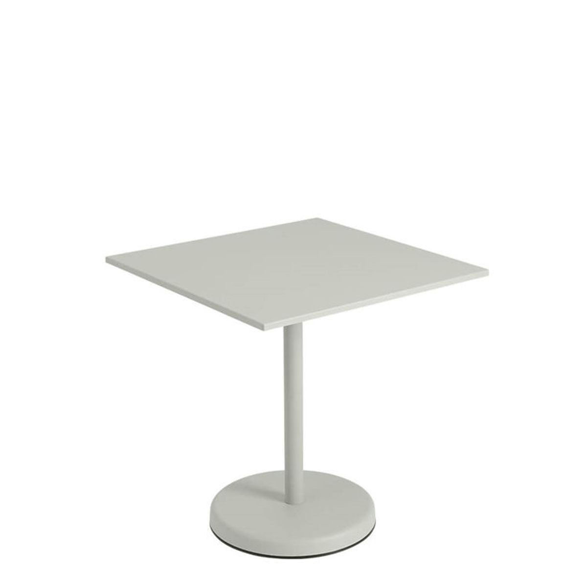 Muuto Cafe Havebord Linear Steel Grey 70x70 cm