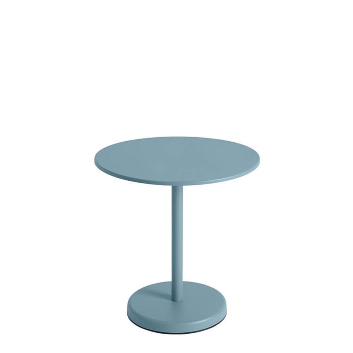 Muuto Cafe Havebord Linear Steel Pale Blue Ø70 cm