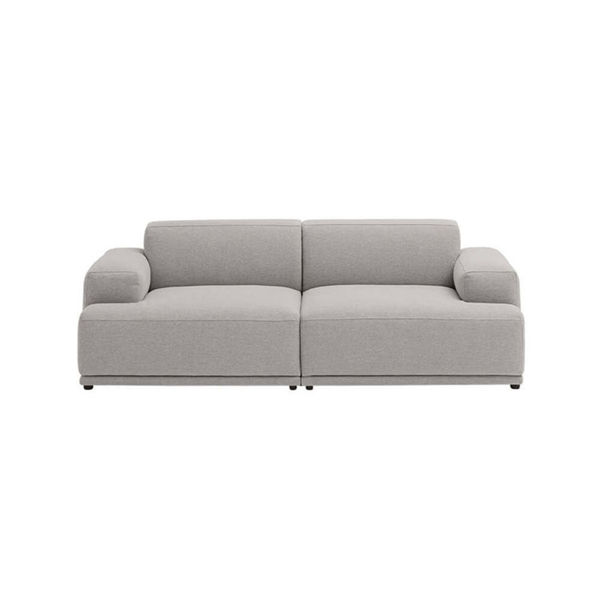 Muuto Connect Soft Modular 2 pers. sofa, konfiguration 1 Clay 12