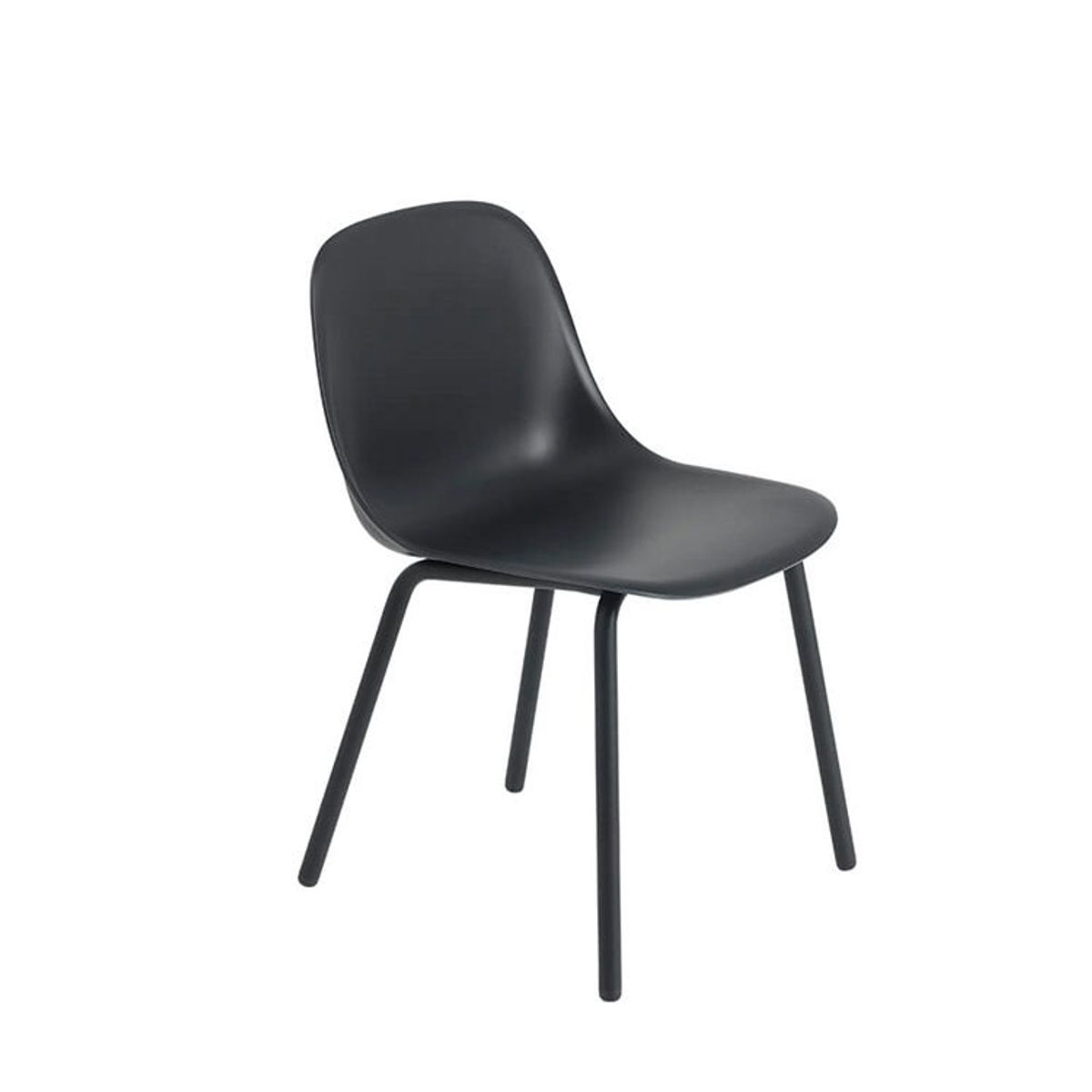 Muuto Fiber Havestol - Anthracite Black Fiber Outdoor Chair