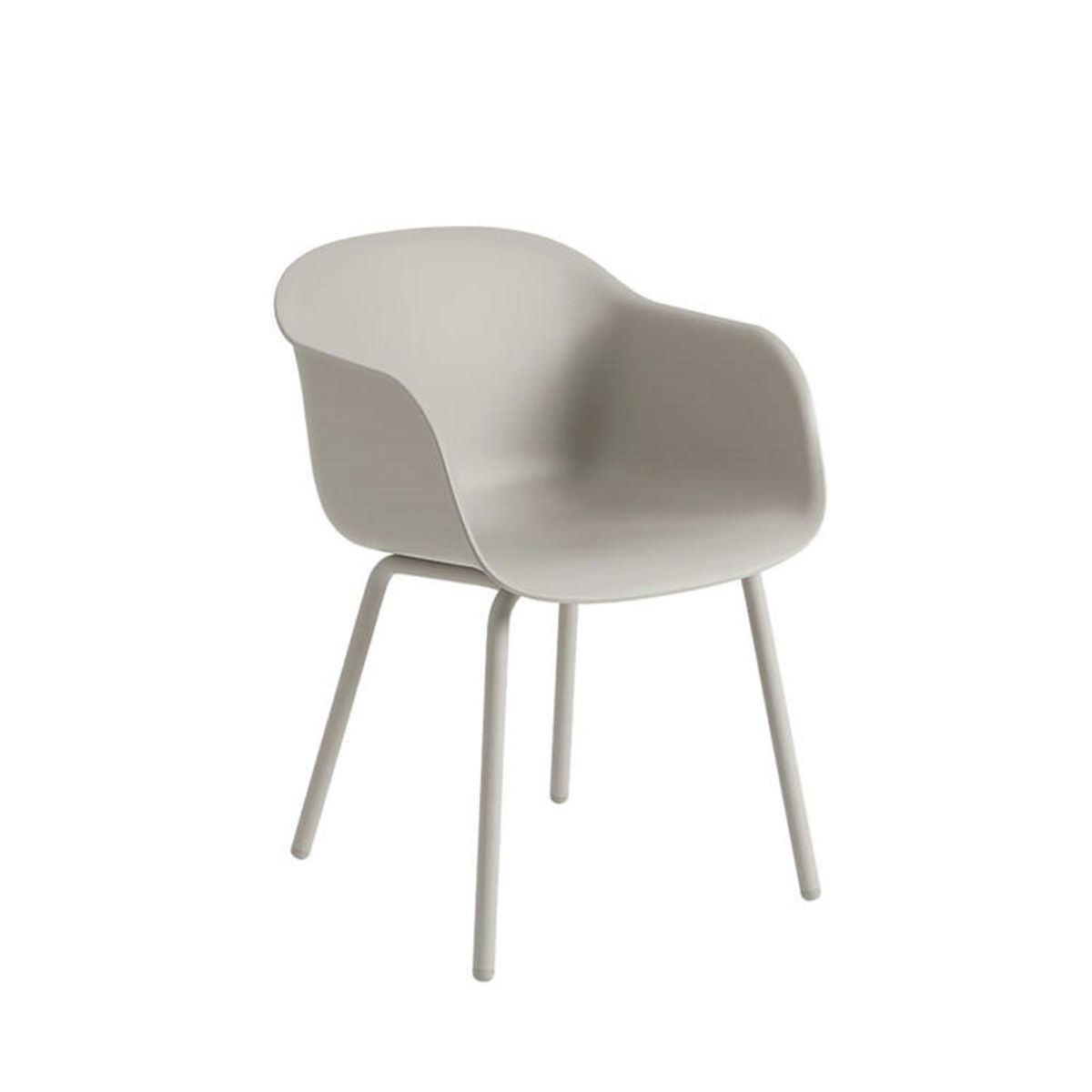 Muuto Fiber Havestol - Grey Fiber Outdoor ArmChair