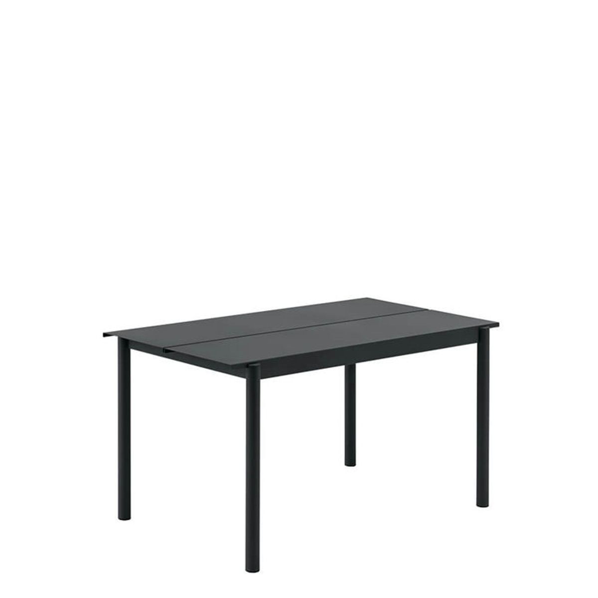 Muuto Havebord Linear Steel Black 140x75 cm