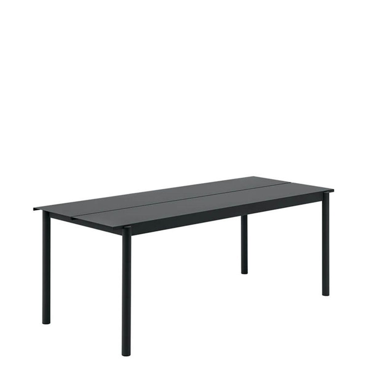 Muuto Havebord Linear Steel Black 200x75 cm