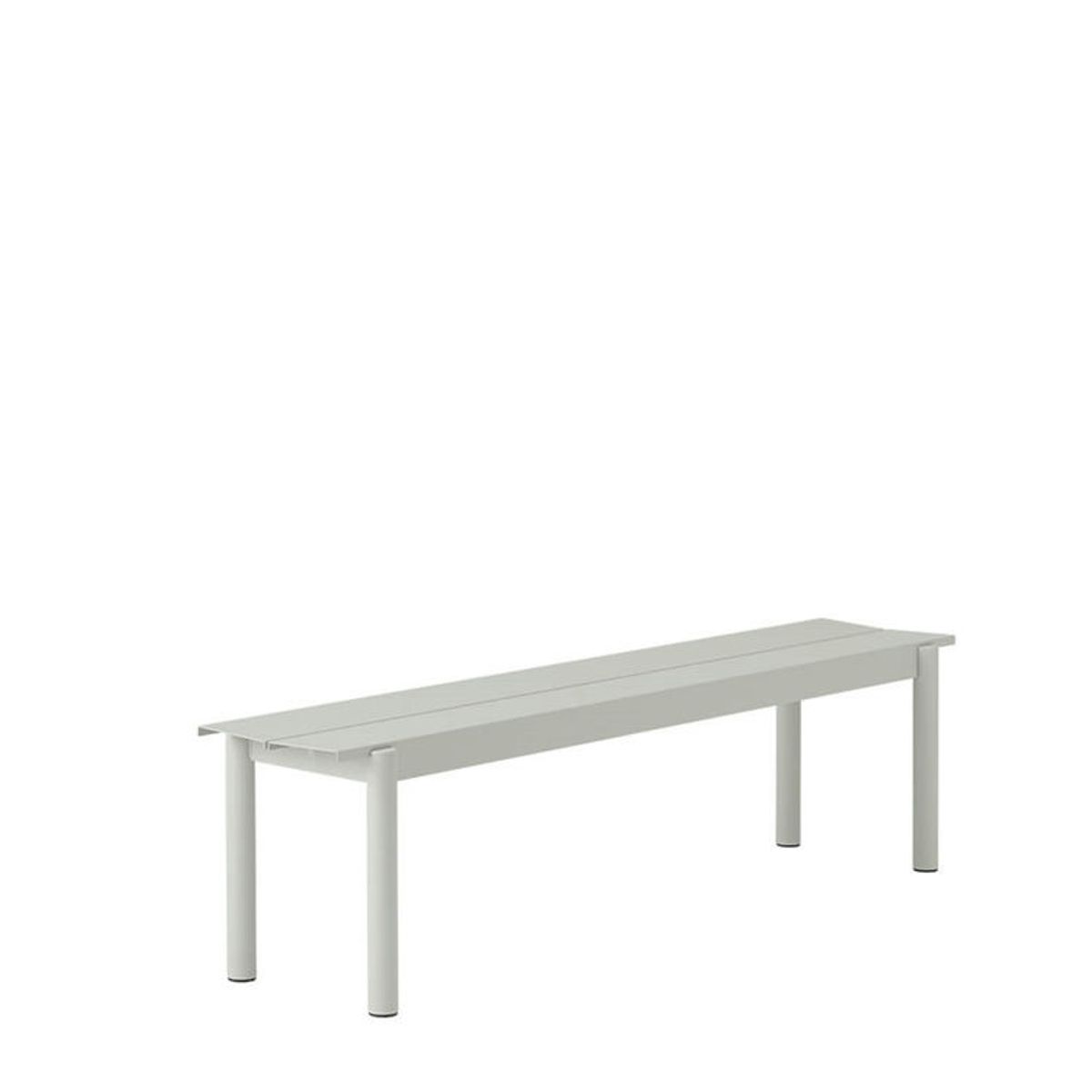 Muuto Havebænk Linear Steel Grey 170x34 cm