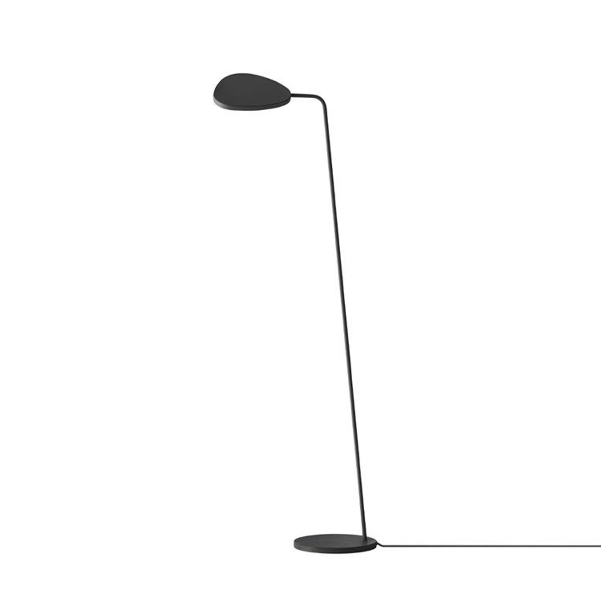 Muuto Leaf Gulvlampe Black