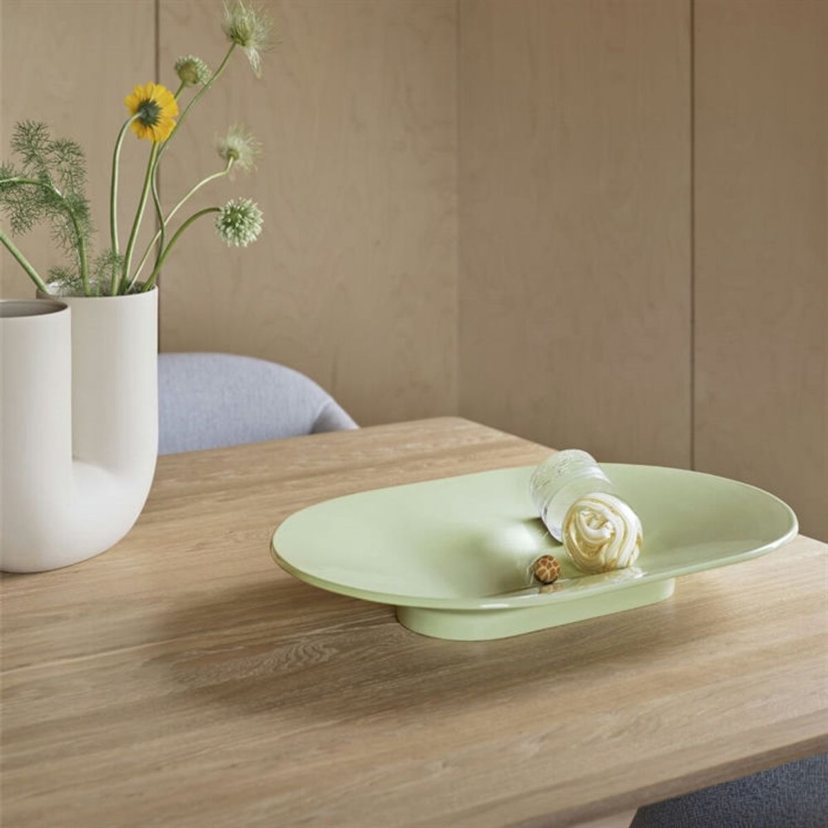 Muuto Mere Bowl 52 x 36 Brown Green