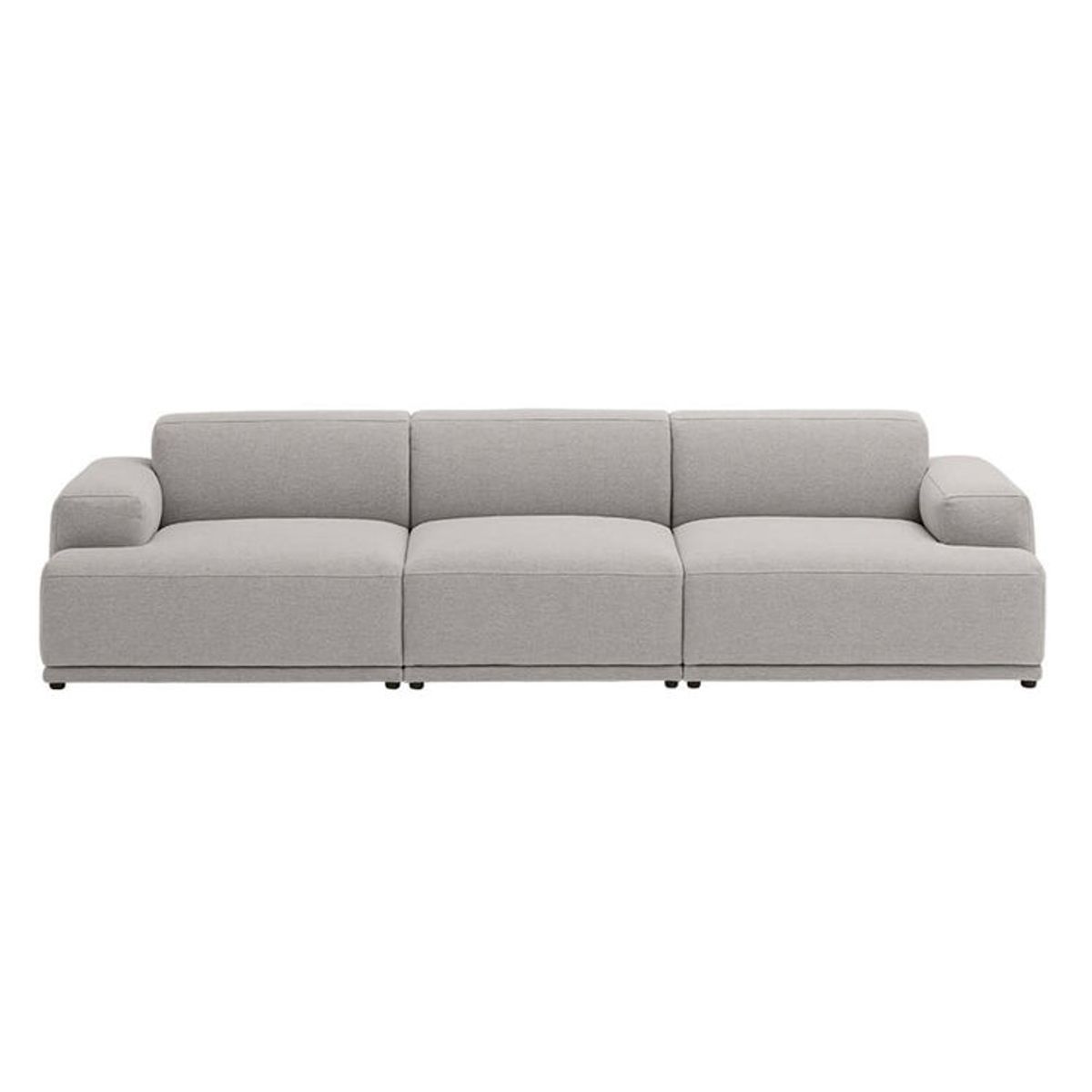 Muuto Muuto Connect Soft Modular 3 pers. sofa, konfiguration 1 - Clay 12