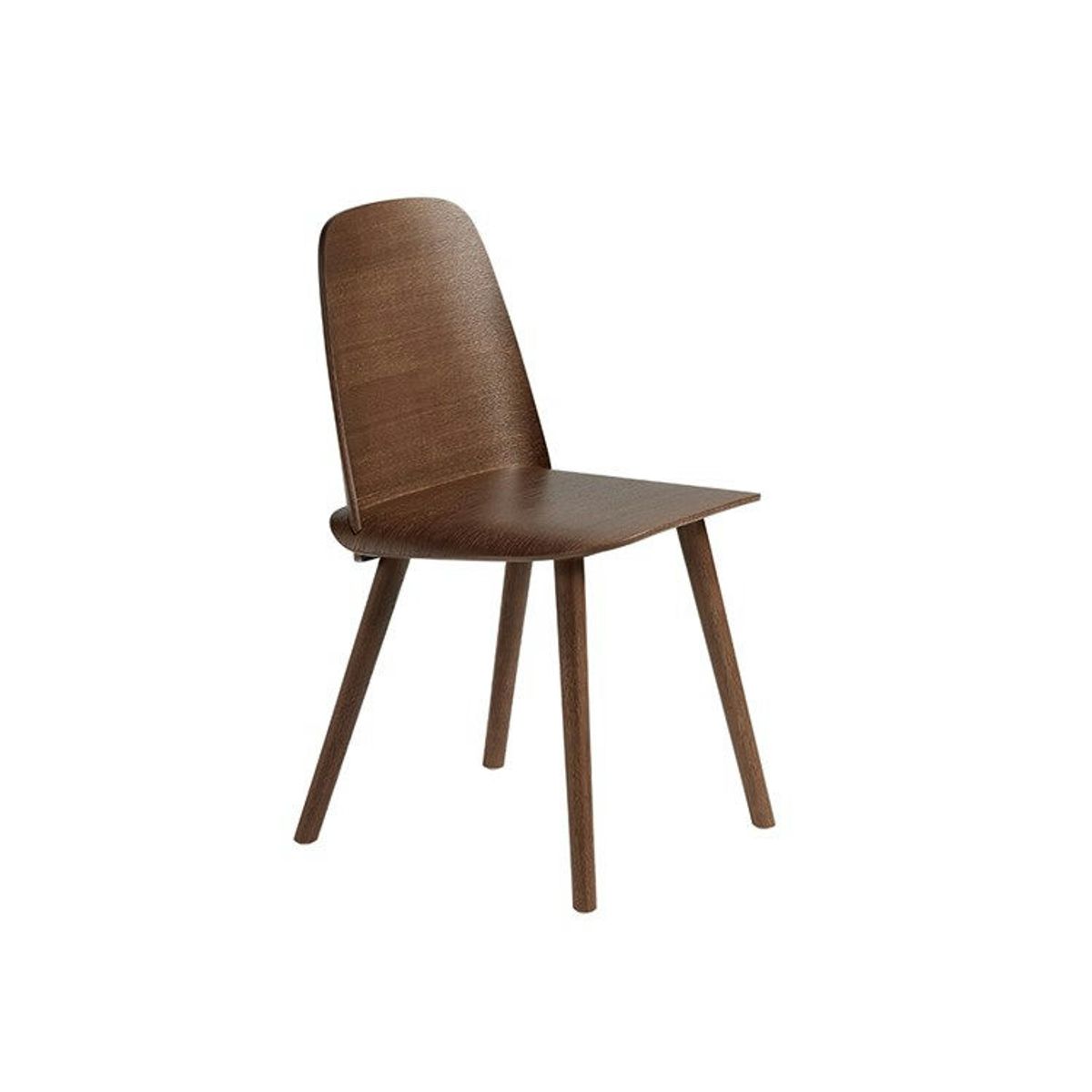 Muuto Nerd Chair Dark Brown