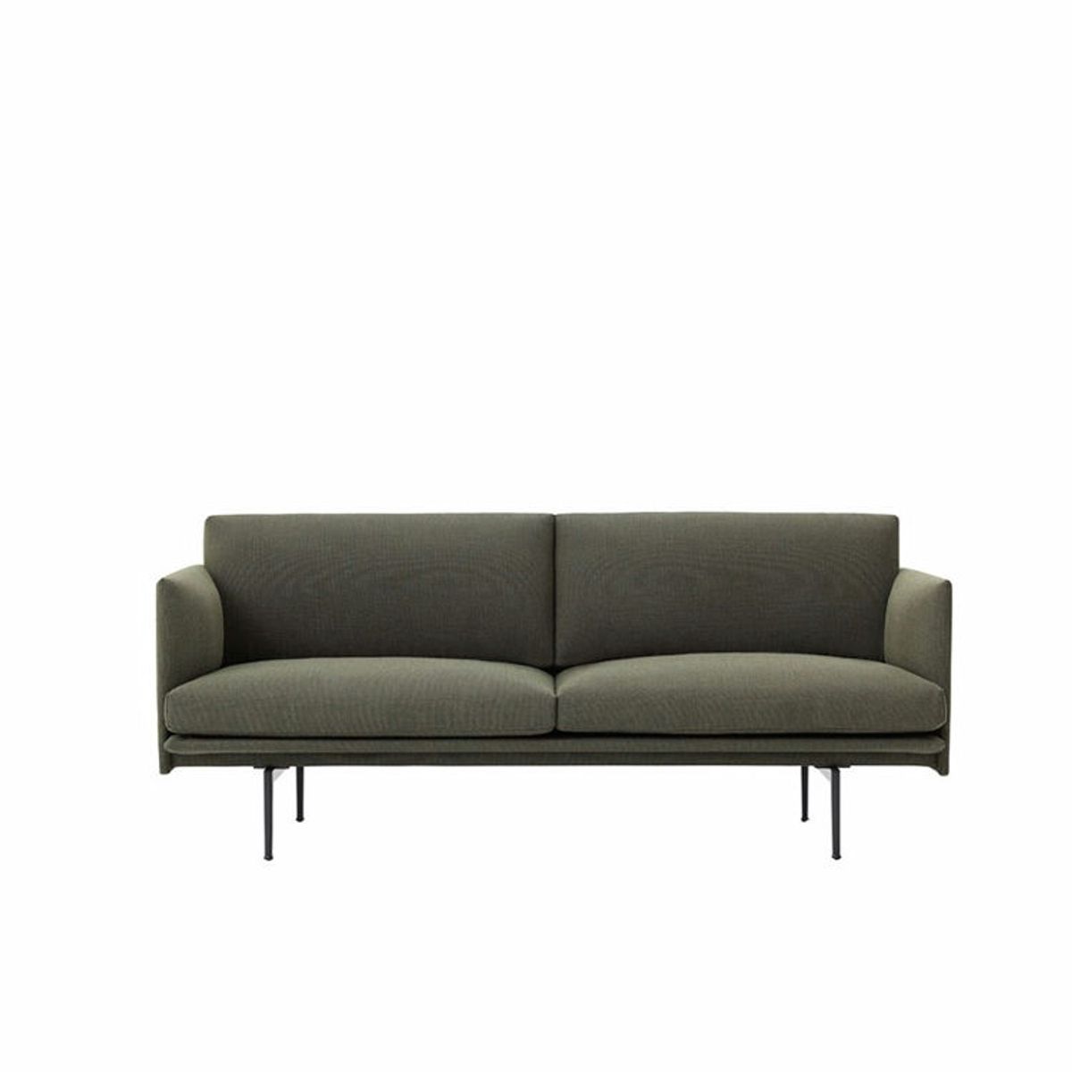 Muuto Outline 2 Personers Sofa Fiord 961