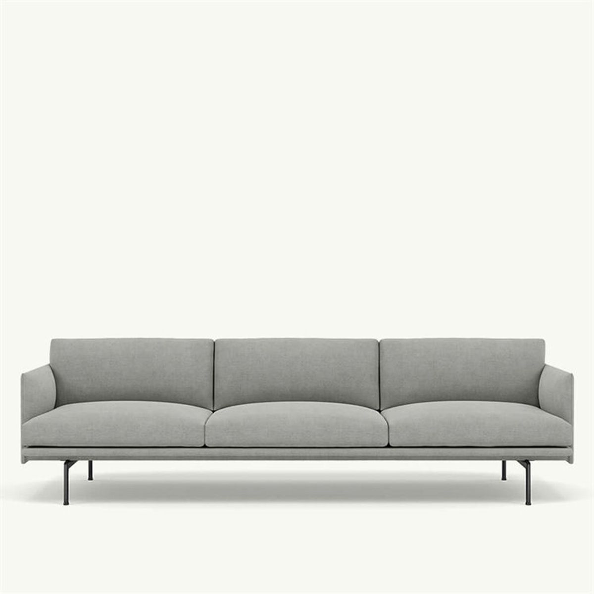 Muuto Outline 3 1/2 Personers Sofa Fiord 151