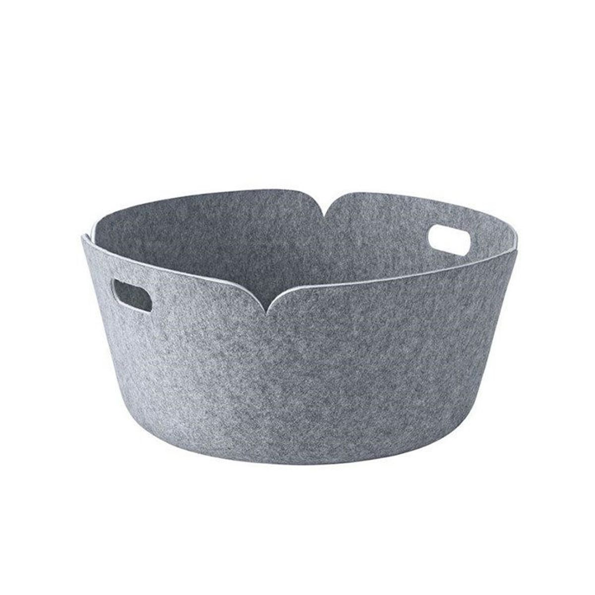 Muuto Restore Rund Kurv Grey Mélange