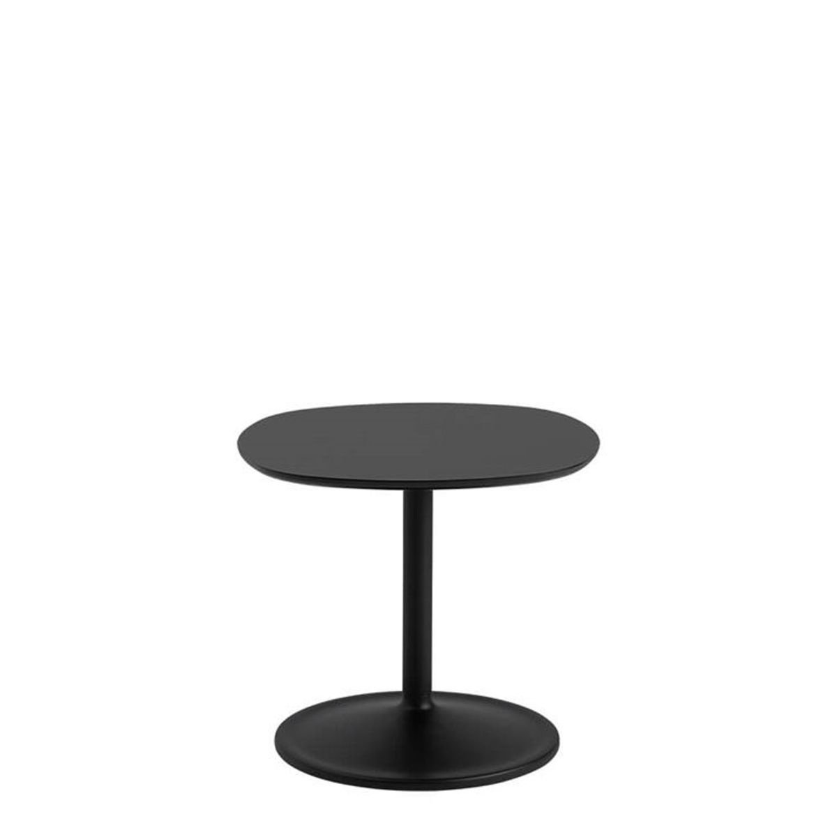 Muuto Soft Sidebord Black Nanolaminate/Black 45x45h: 40 cm