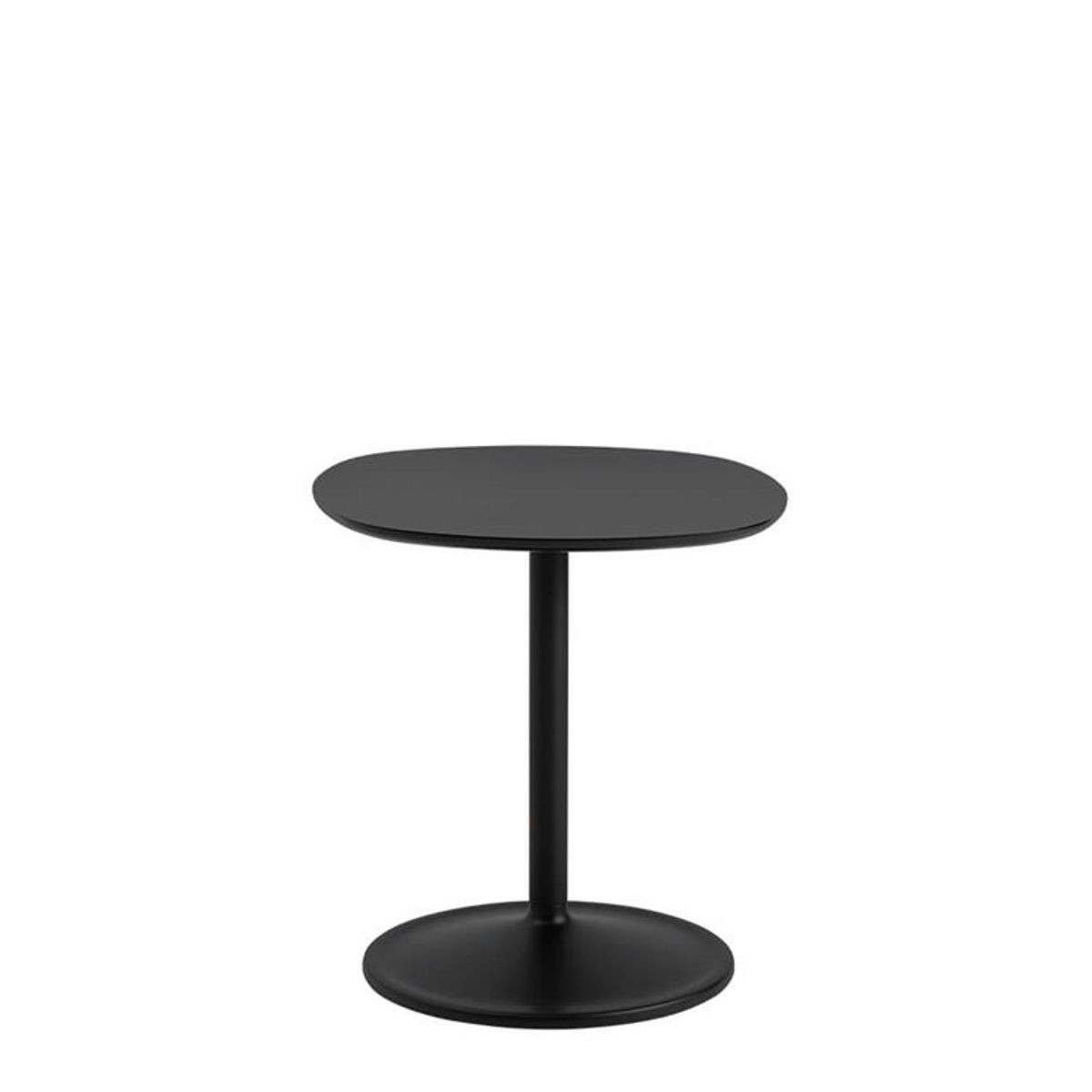 Muuto Soft Sidebord Black Nanolaminate/Black 45x45h: 48 cm