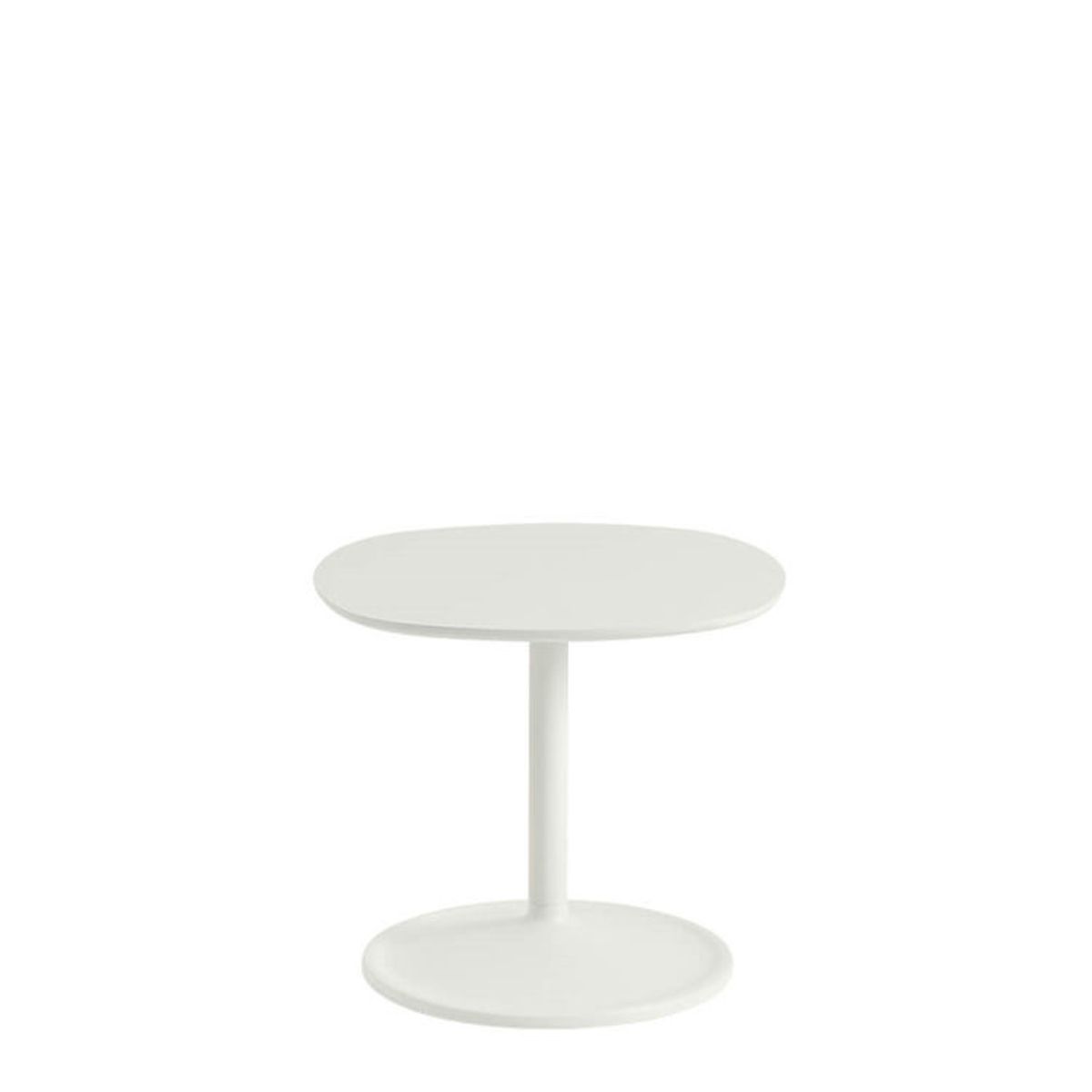 Muuto Soft Sidebord Off White Linoleum/Off White 45x45h: 40 cm