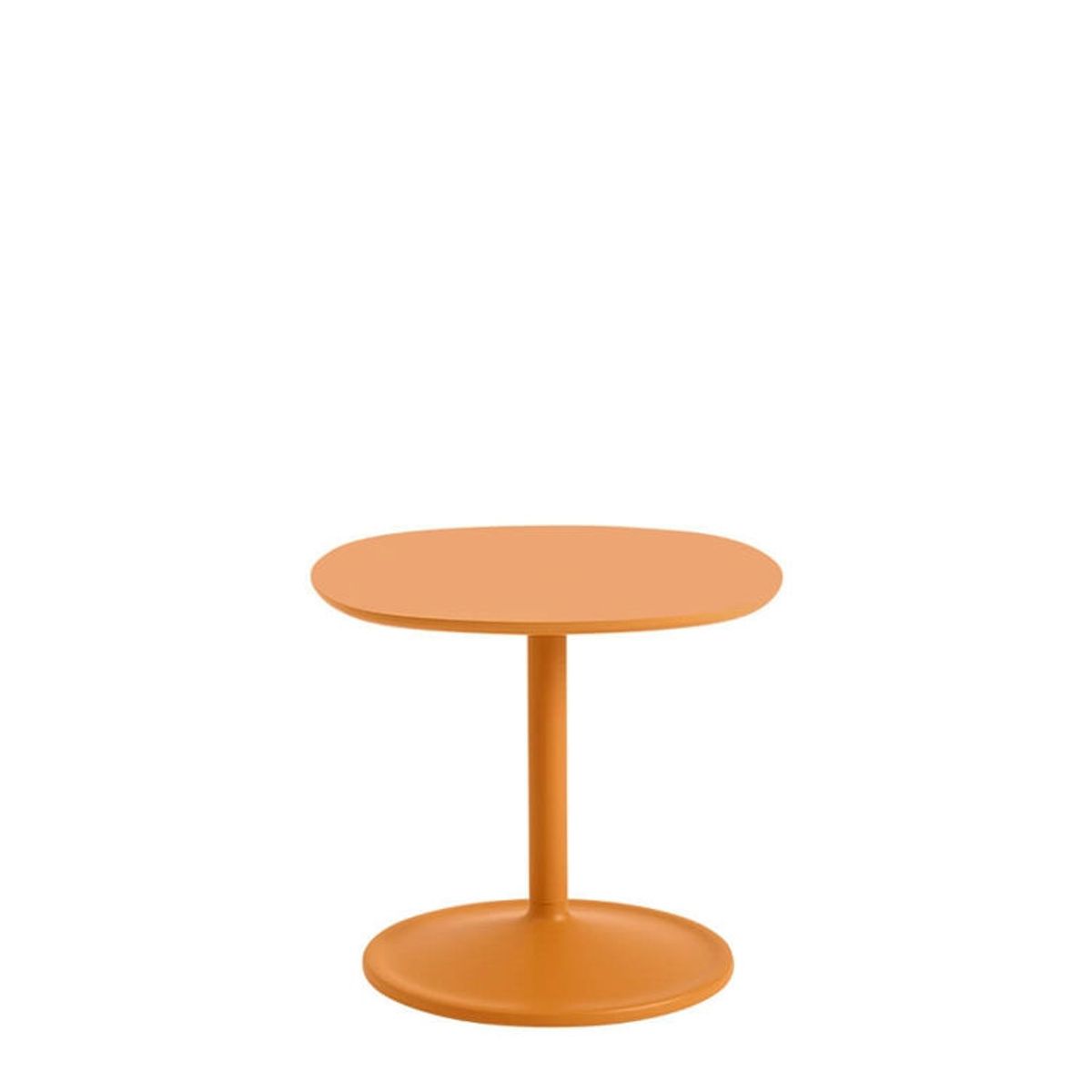 Muuto Soft Sidebord Orange Laminate/Orange 45x45h: 40 cm