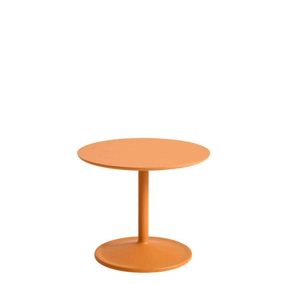 Muuto Soft Sidebord Orange Laminate/Orange Ø48h: 40 cm