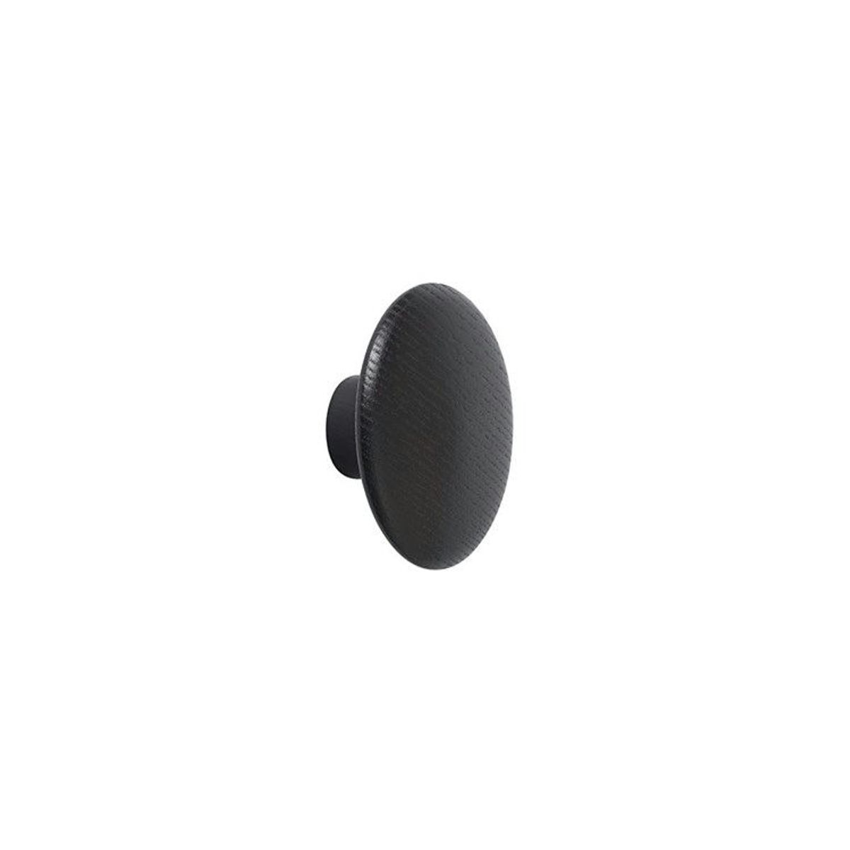 Muuto the Dots Wood Knager Black Ø6,5 cm