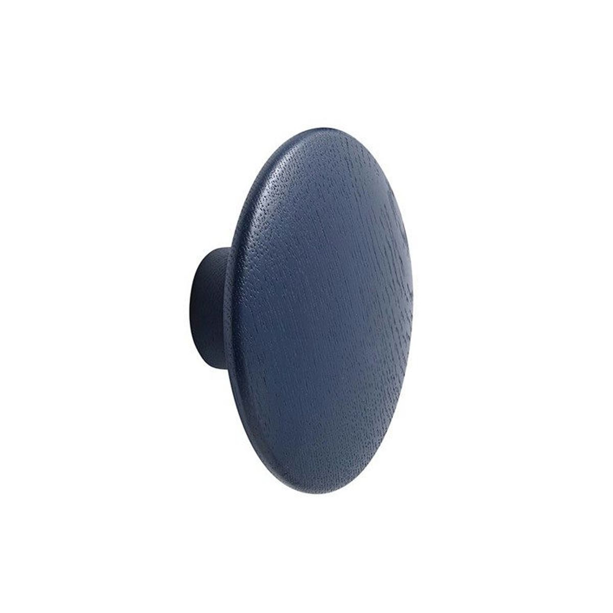 Muuto the Dots Wood Knager Midnight Blue Ø13 cm