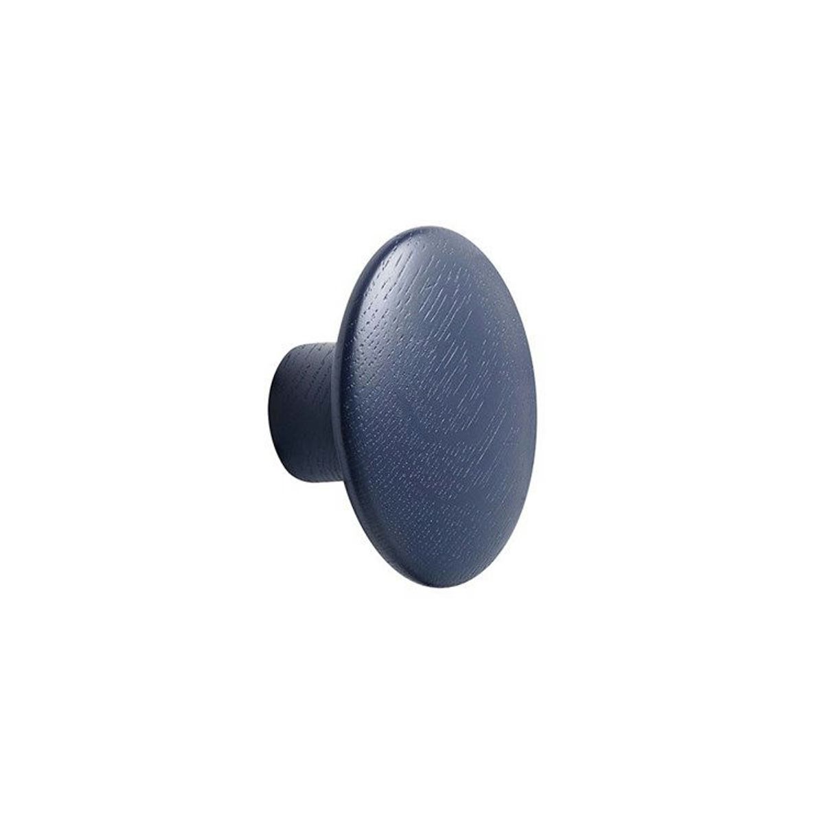 Muuto the Dots Wood Knager Midnight Blue Ø9 cm