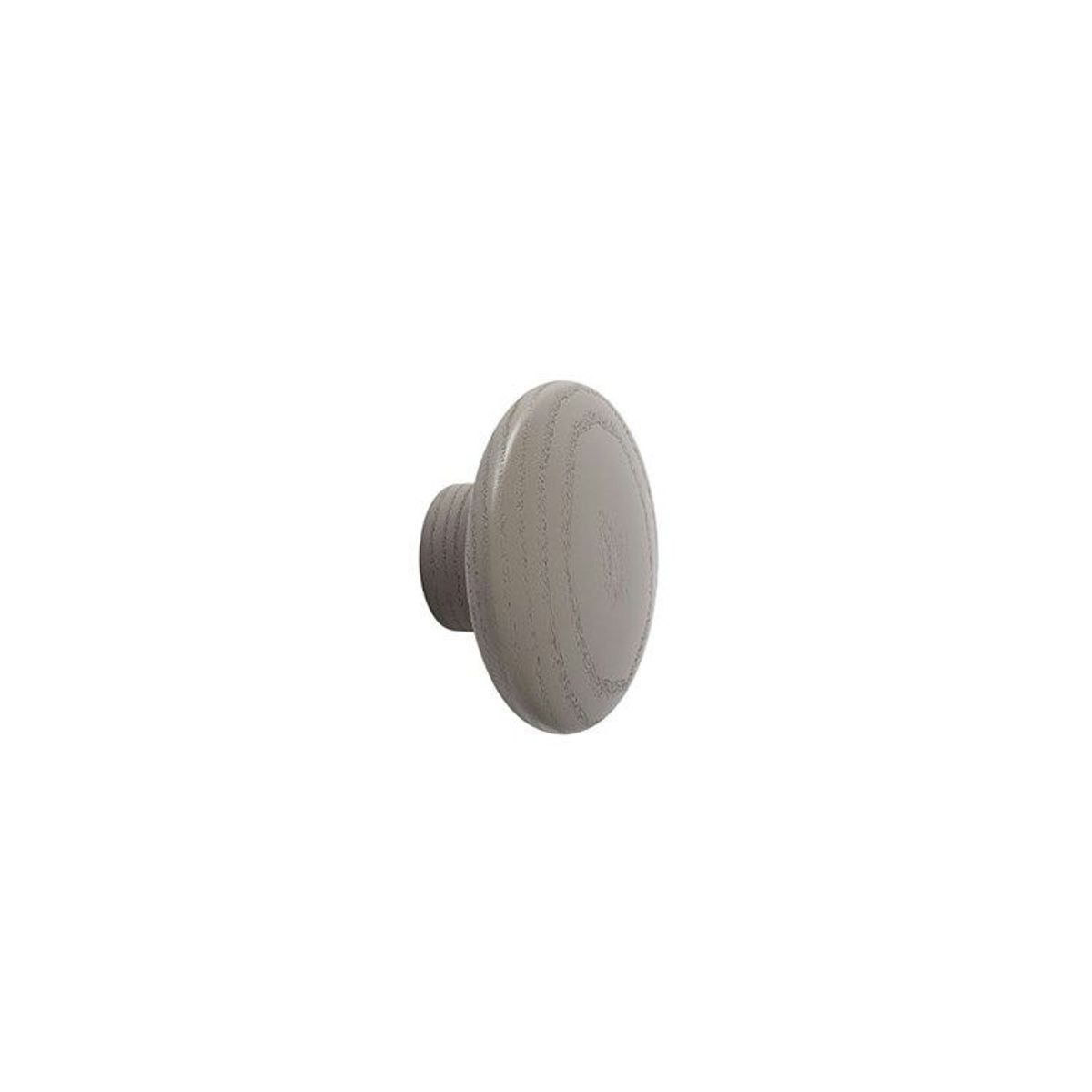 Muuto the Dots Wood Knager Taupe Ø6,5 cm