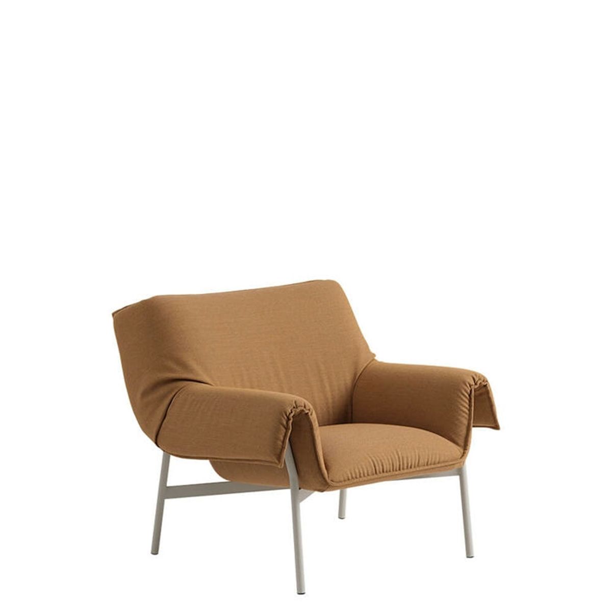 Muuto Wrap Lounge Chair - Sabi 151/Sort Fiord 451/Grey