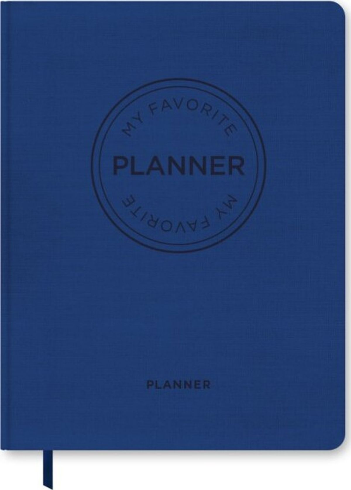 My Favorite Planner Udateret Planner / Light Blue Kalender Udateret / Koboltblå