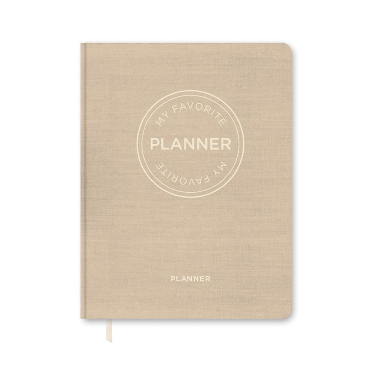 MY FAVORITE PLANNER Udateret Planner / Lys Sand