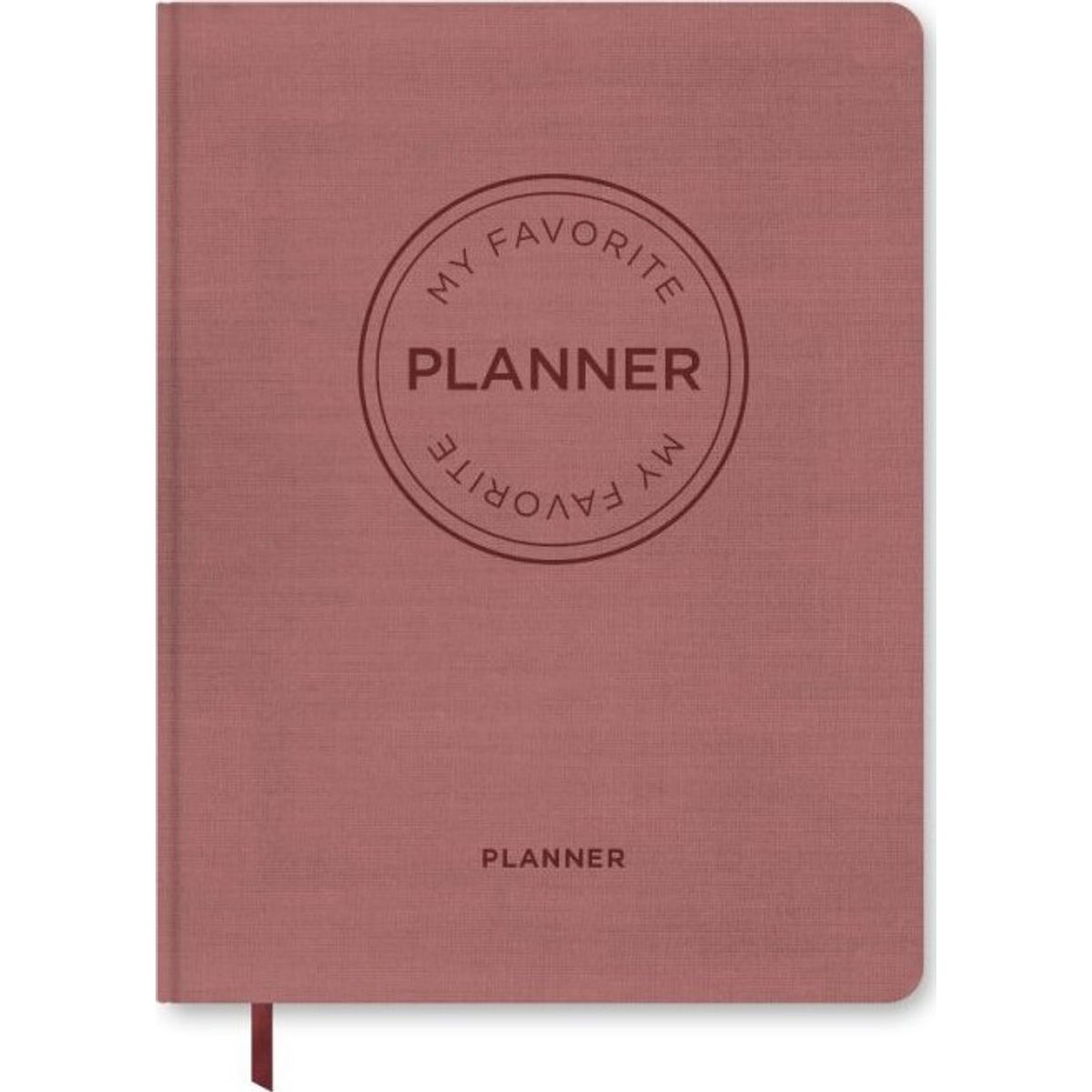 My Favorite Planner Udateret - Vintage Rosa