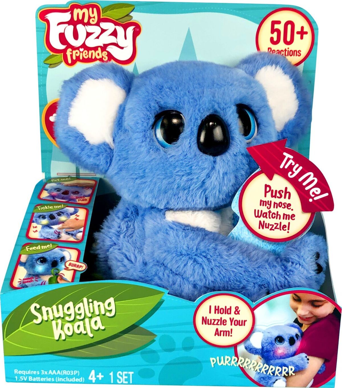 My Fuzzy Friends - Koalen Sidney - Interaktiv Bamse Med Lyd