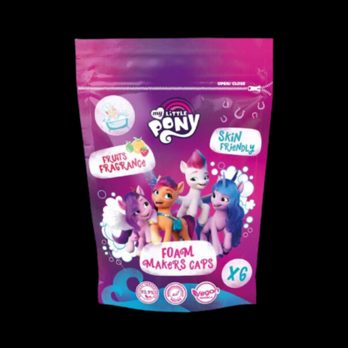 My Little Pony Foam Makers Caps - 6 stk