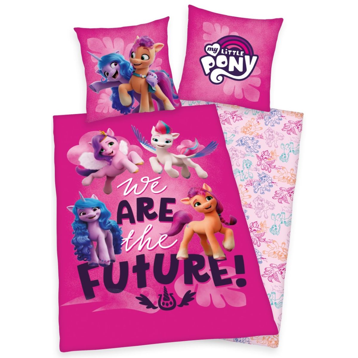 My Little Pony ''We are the future'' Sengetøj (100 procent bomuld)