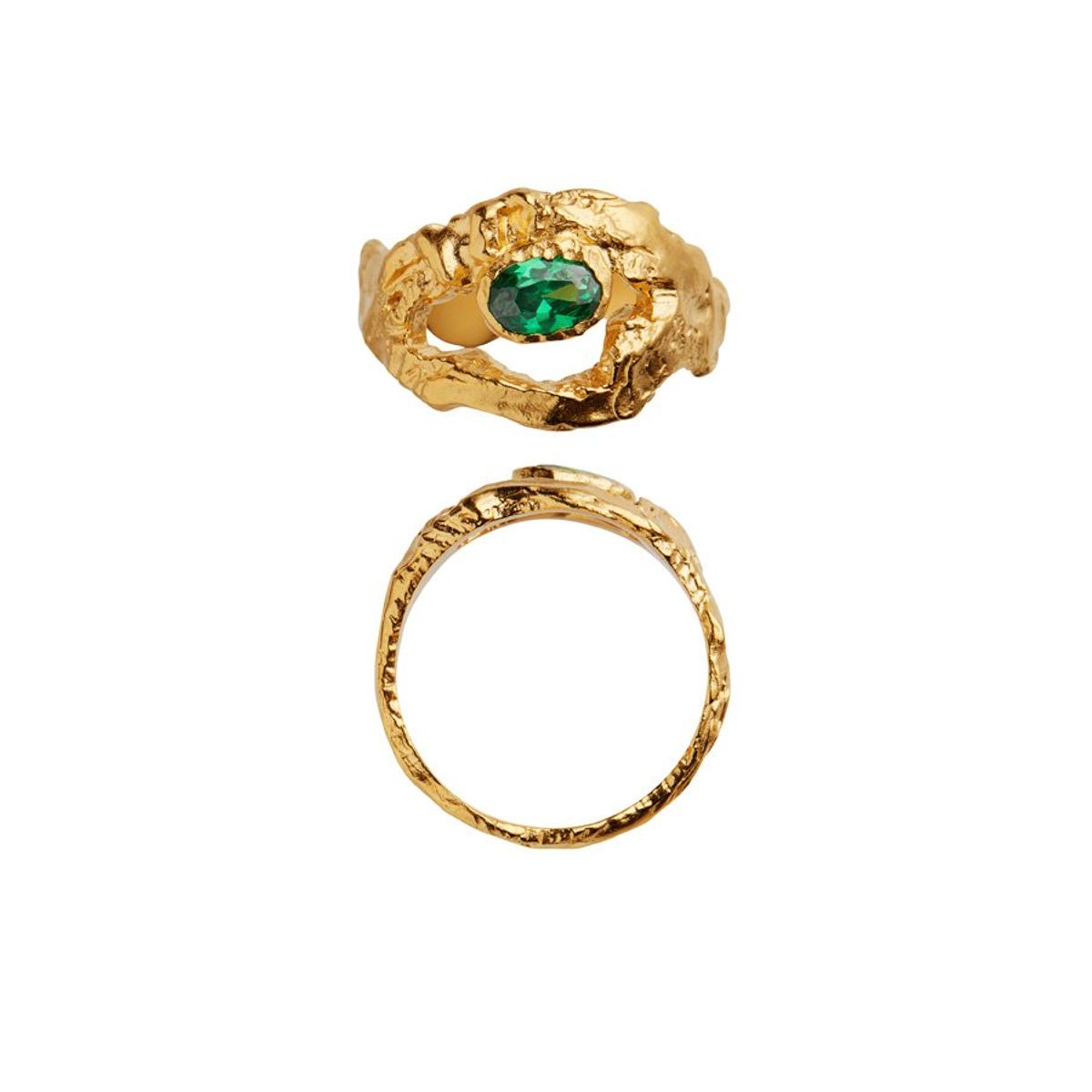 My Love w. Green Stone Ring - 54