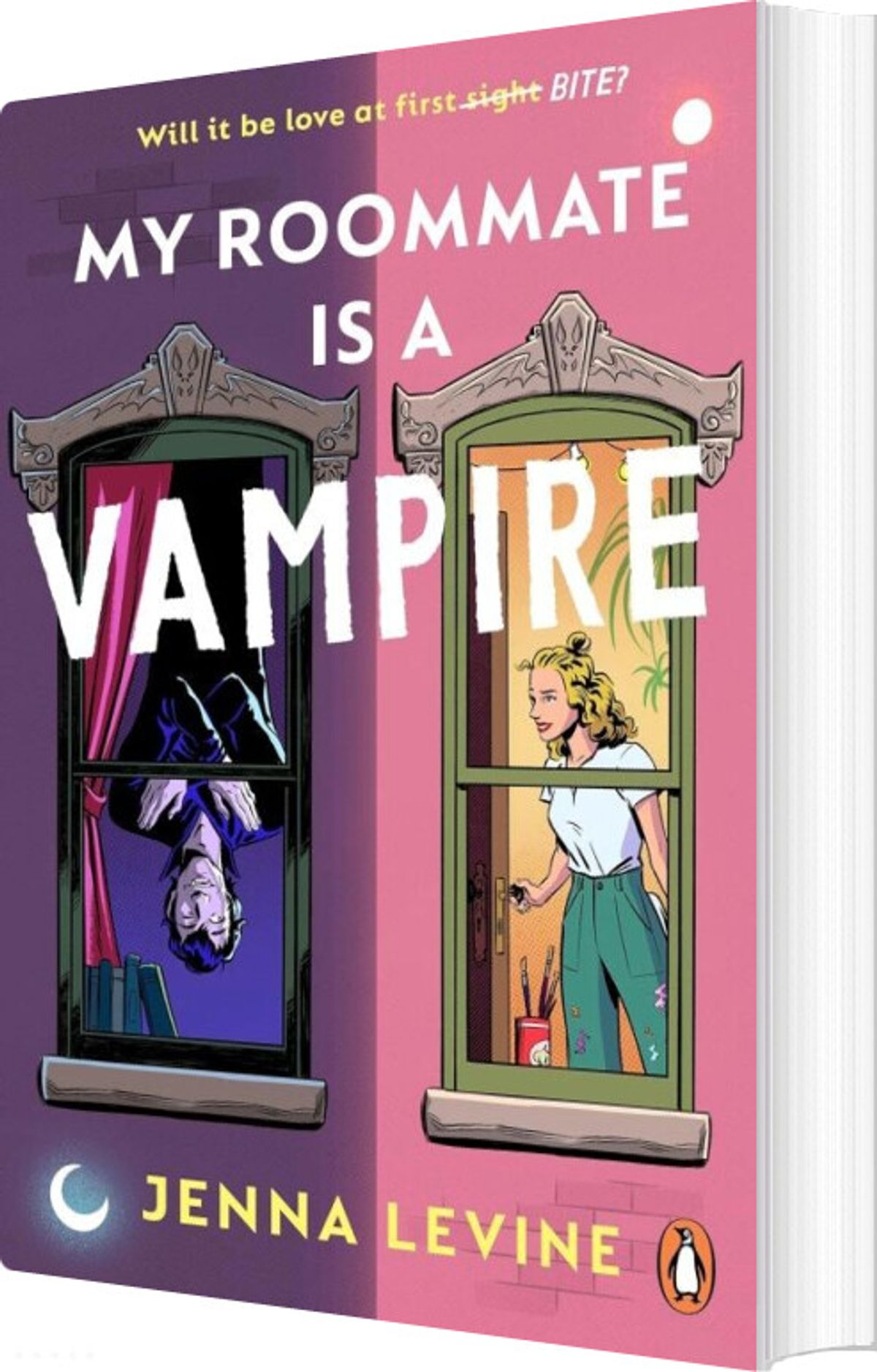 My Roommate Is A Vampire - Jenna Levine - English Book